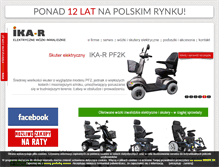 Tablet Screenshot of ika-r.pl